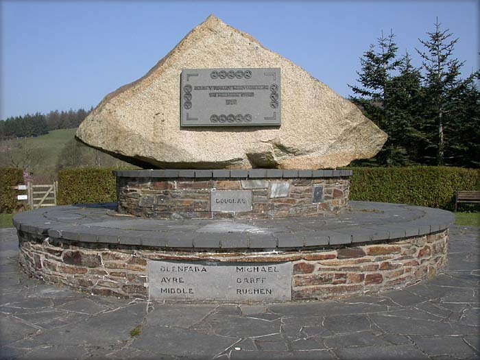 Millennium Stone St. John's Isle of Man.